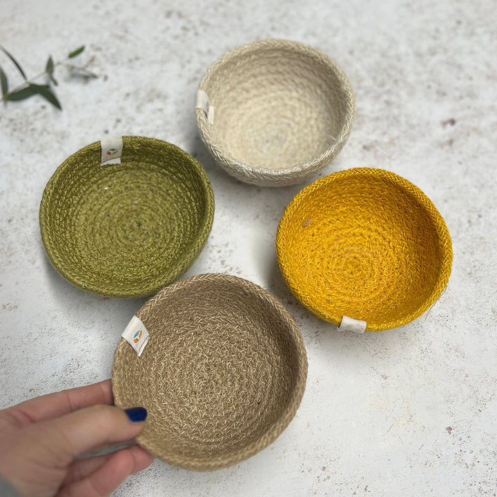 Jute Mini Bowl - Small