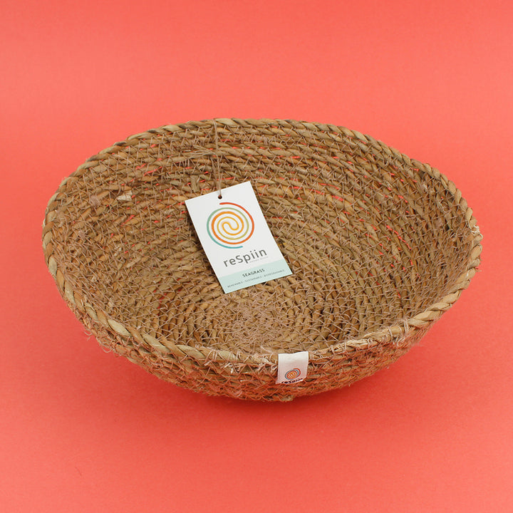 *NQP* Seagrass Large Bowl - Natural