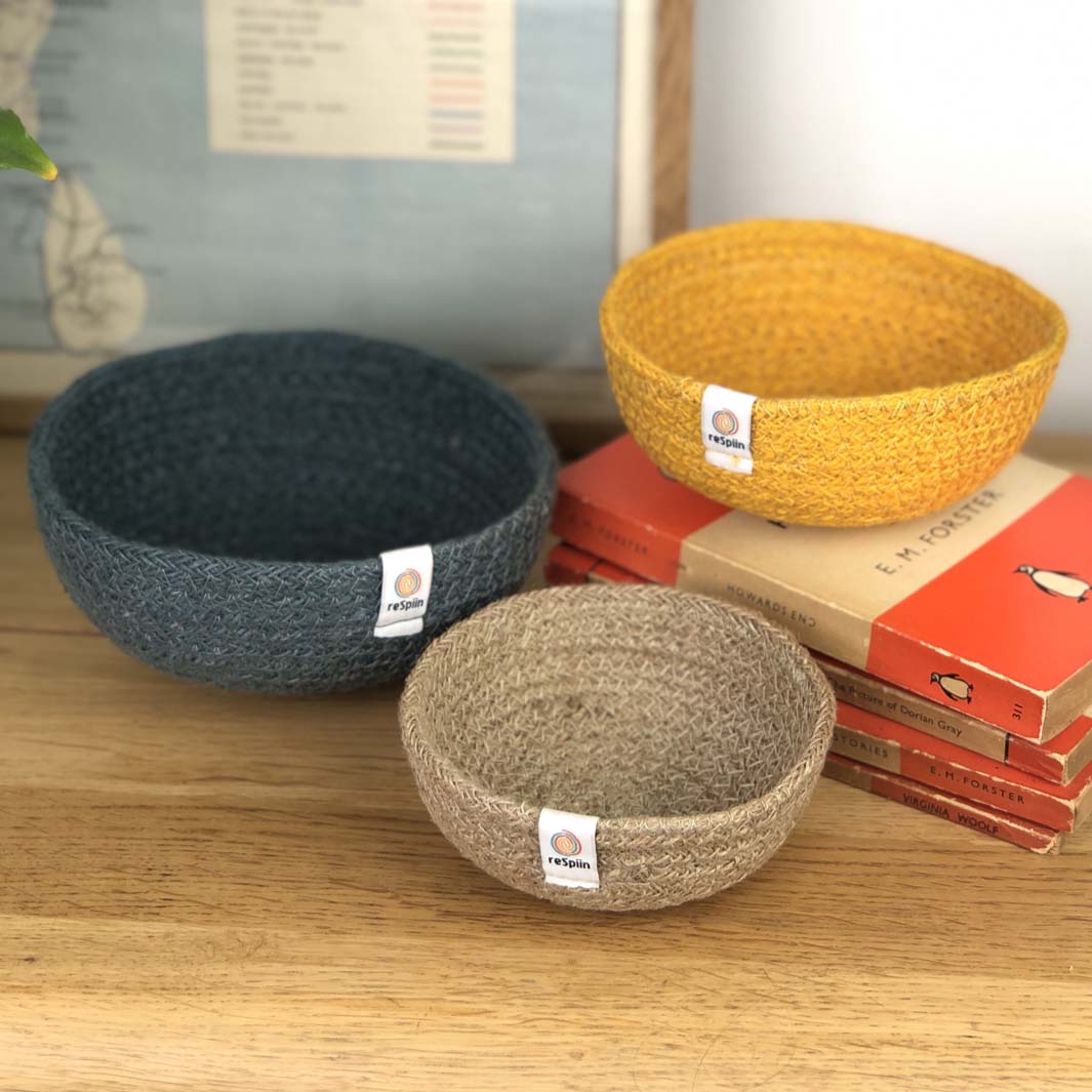 *NQP* Jute Mini Bowl Set - Beach