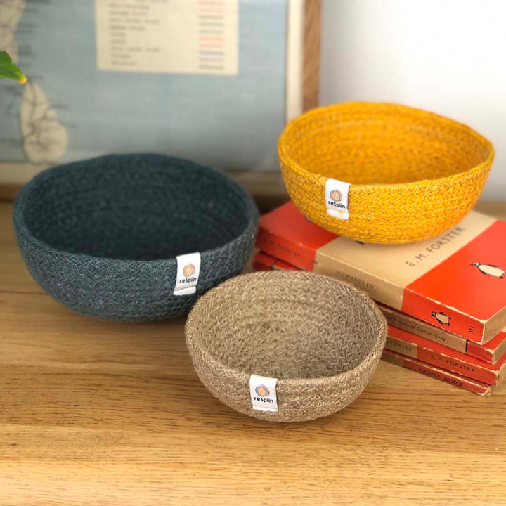 *NQP* Jute Mini Bowl Set - Beach