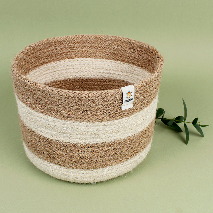 Jute Tall Basket - Large