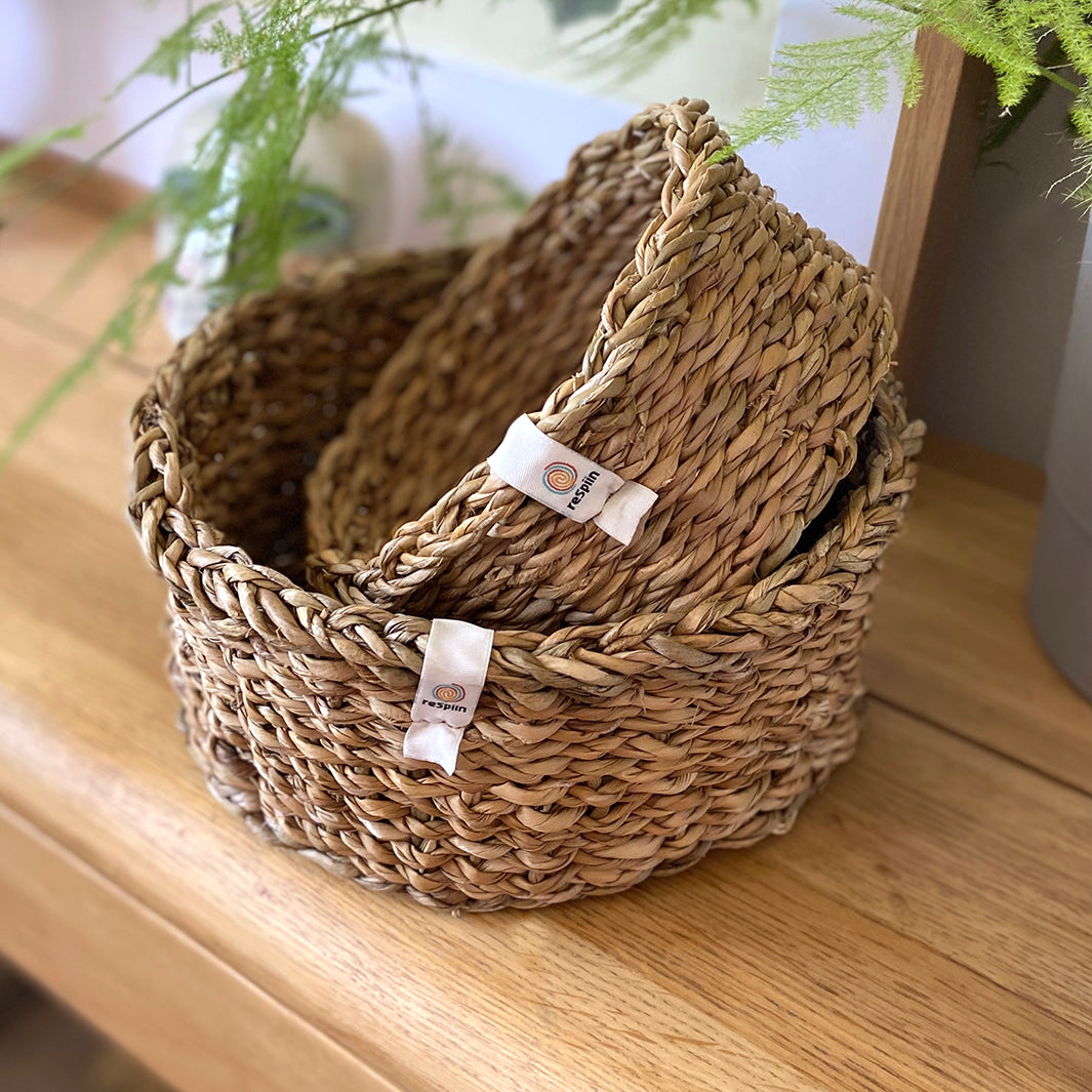 Seagrass Small Chunky Basket - Natural