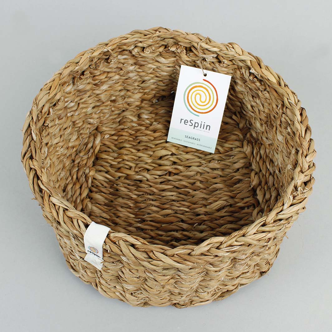 Seagrass Medium Chunky Basket - Natural