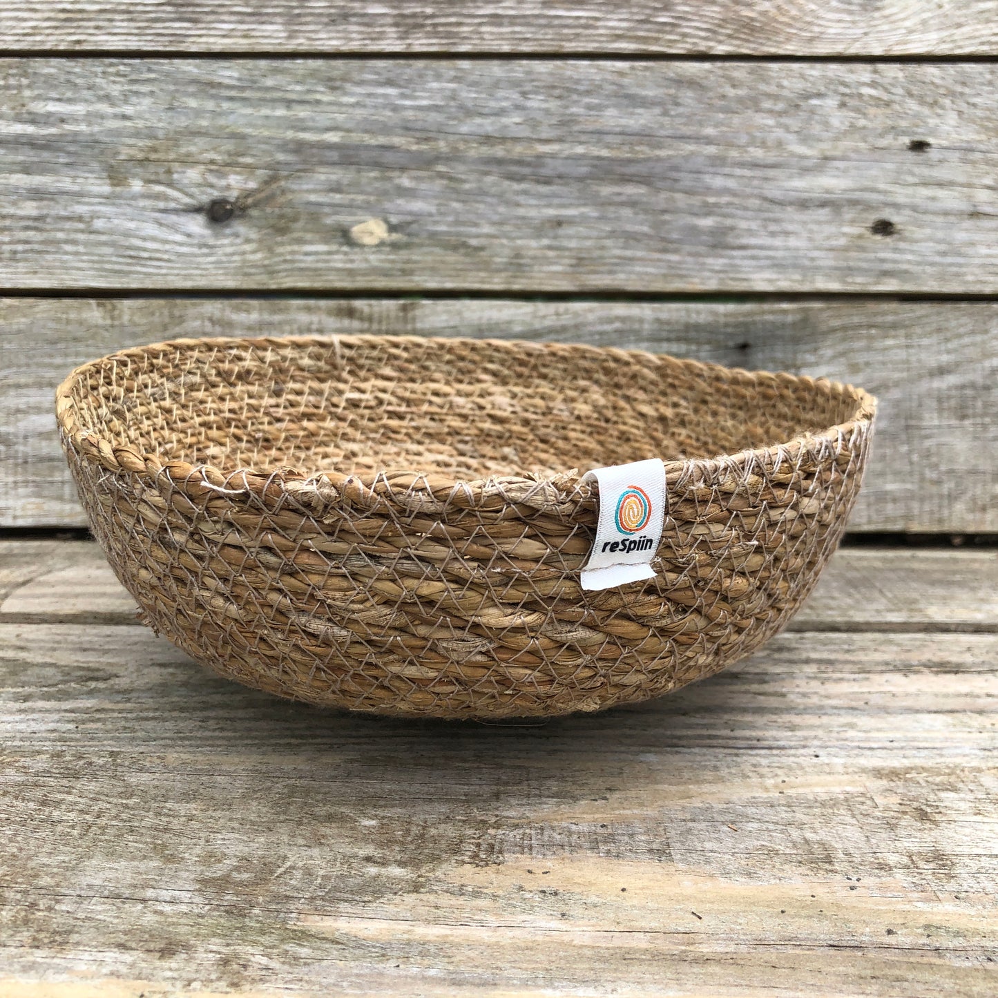 MEDIUM Woven Seagrass Bowl - NATURAL