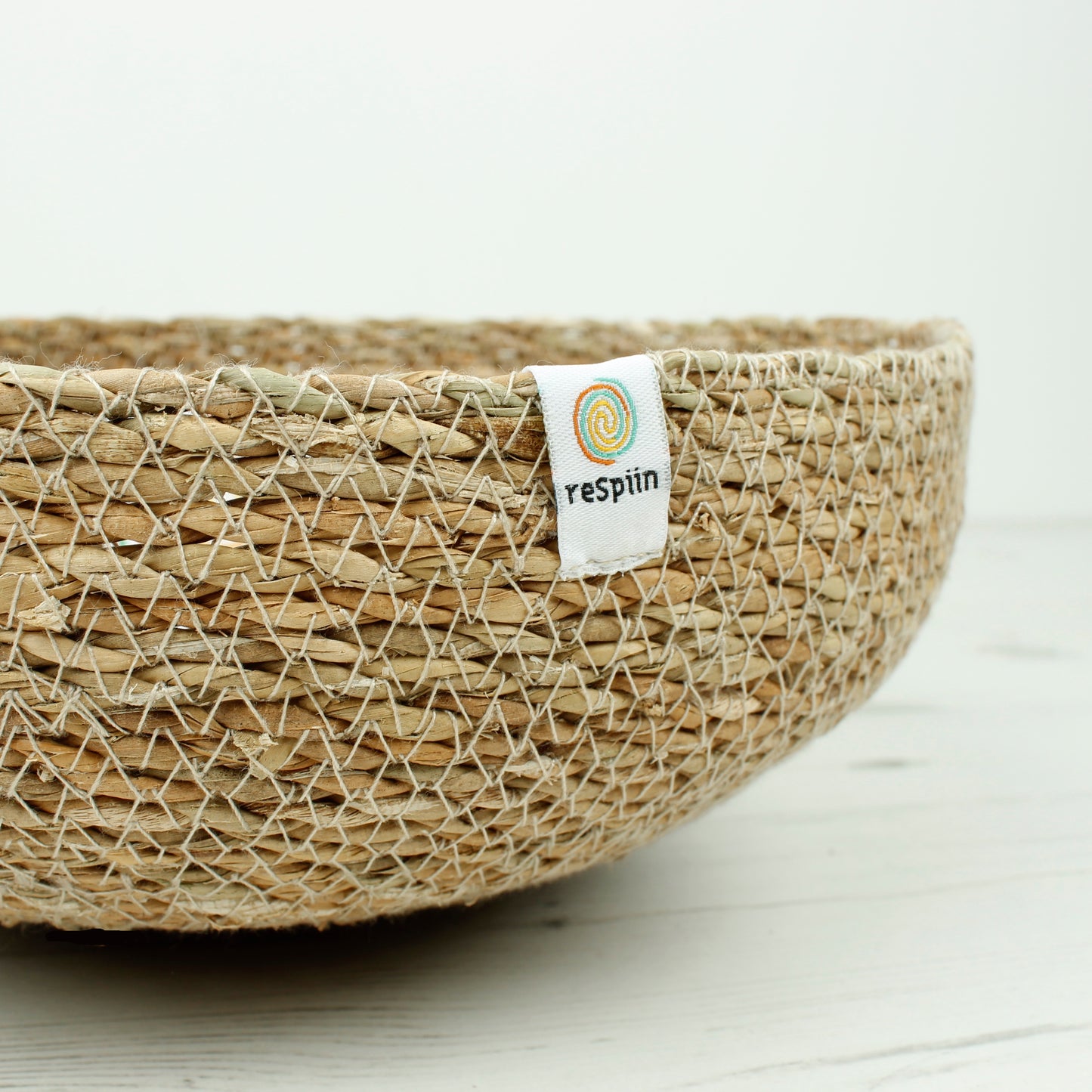 LARGE Woven Seagrass Bowl - NATURAL