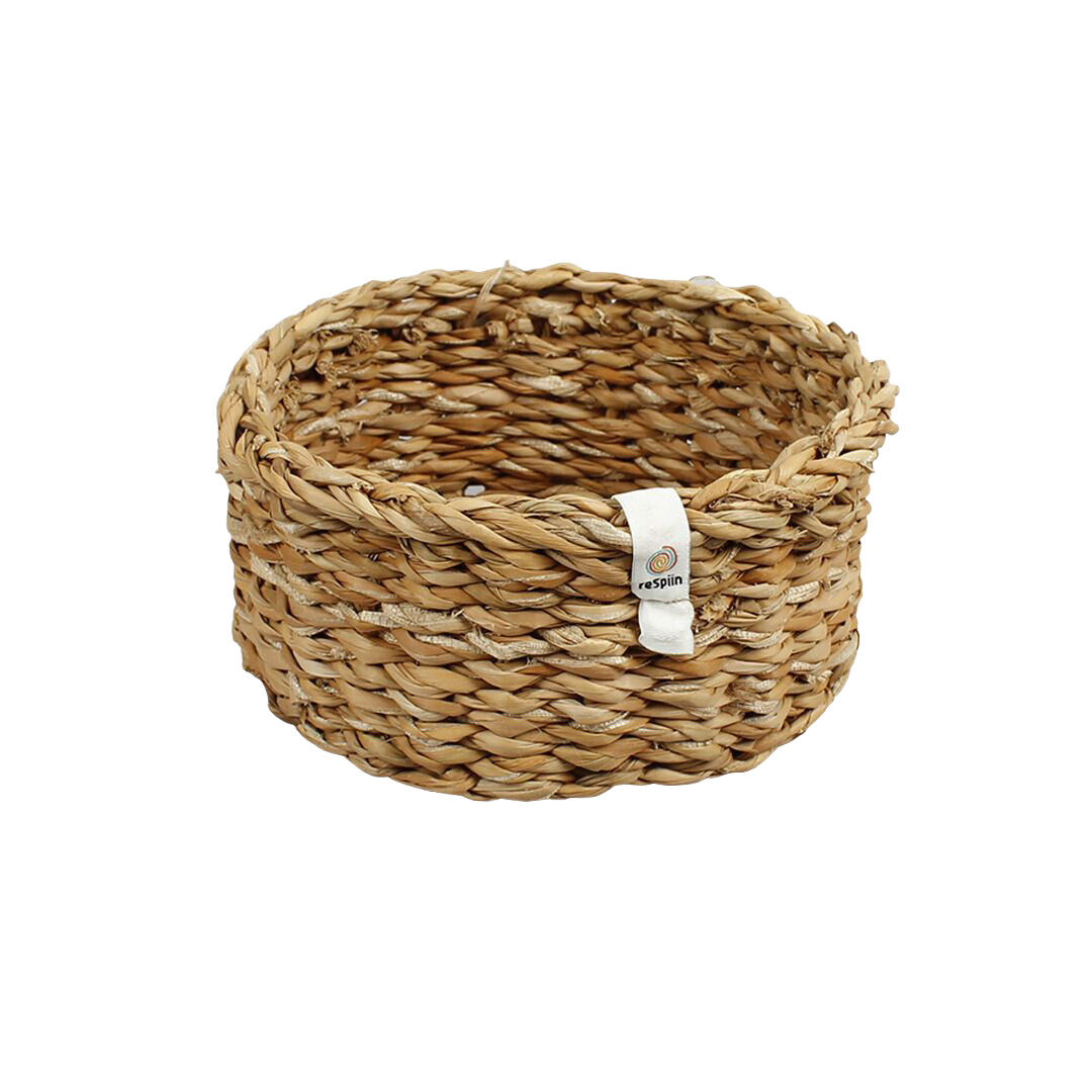 SMALL Woven Seagrass Basket - NATURAL